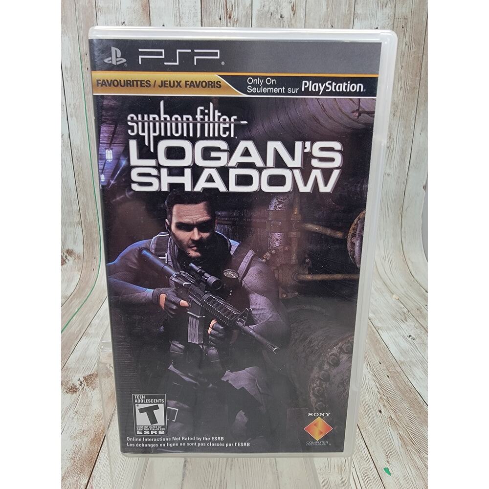 Syphon Filter Logan's Shadow Sony PSP, 2007 CIB Complete